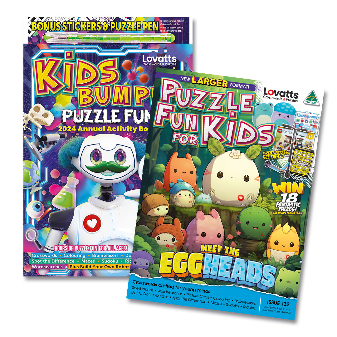 Lovatts Puzzle Fun for Kids Magazine Subscription