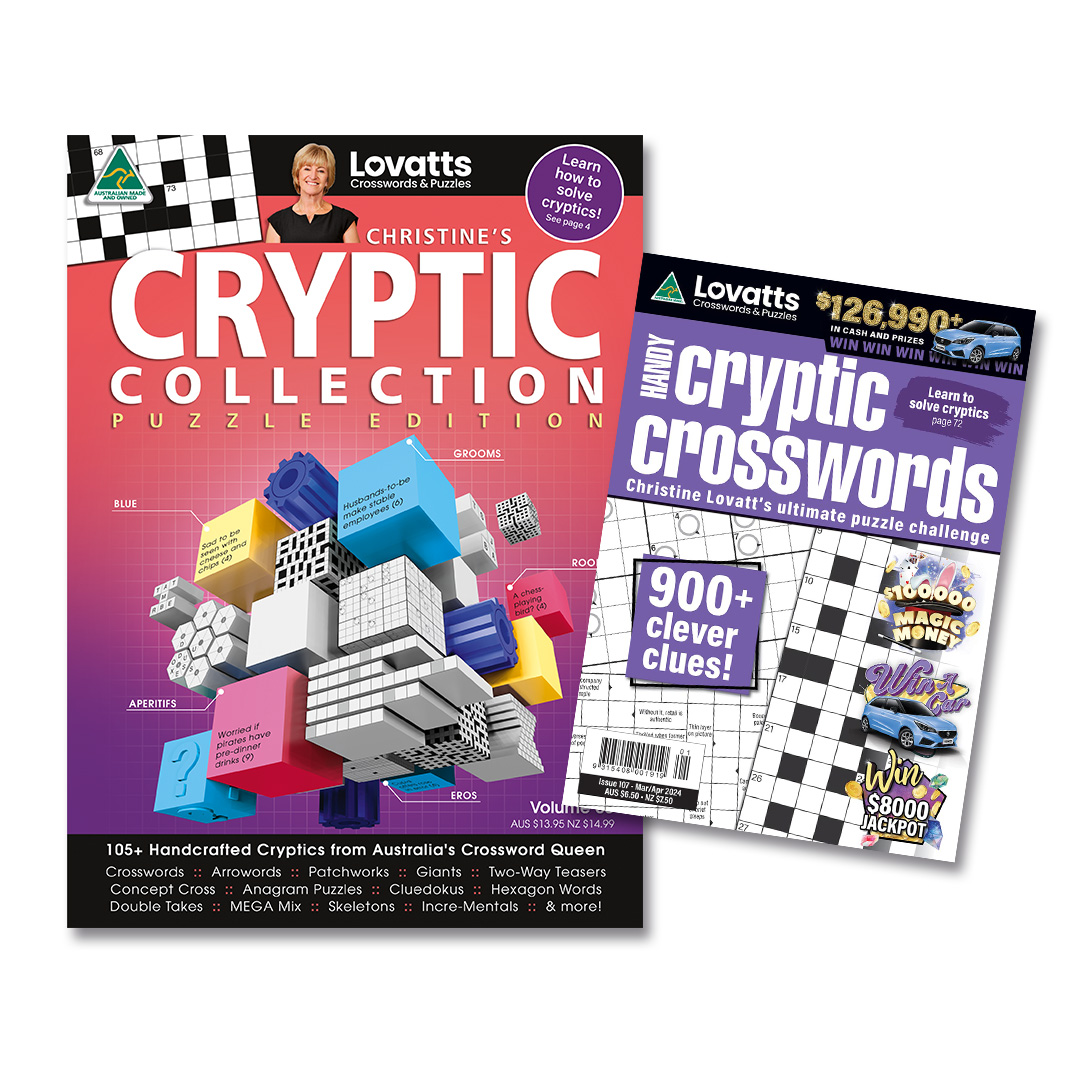 Christine's Cryptic Crossword Bundle