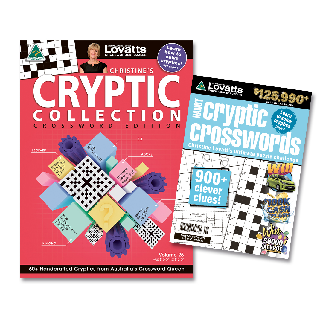 Christine's Cryptic Crossword Bundle (NZ) 16 issues