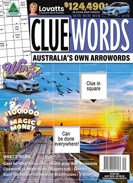 Lovatts Cluewords MAgazine Subscription