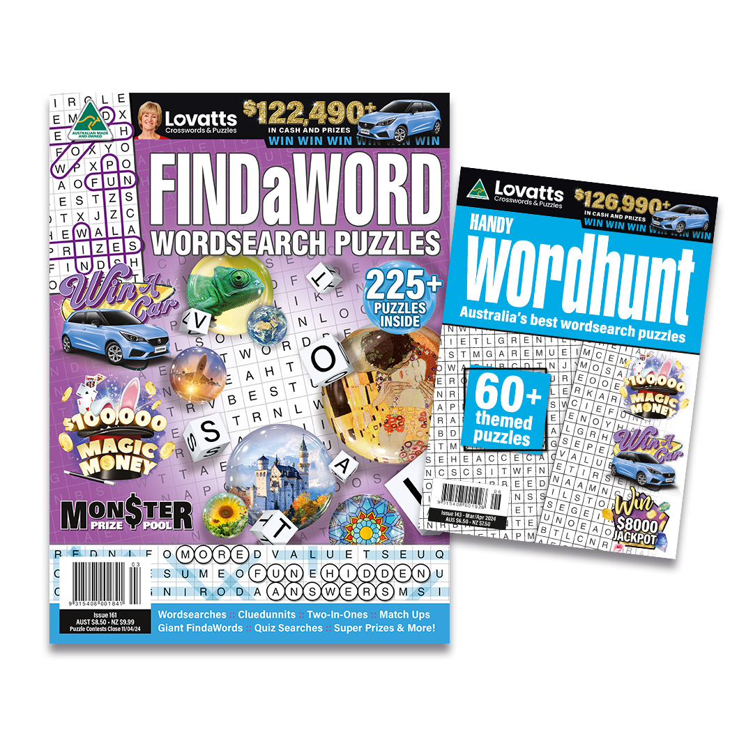 Lovatts Word Search Bundle (NZ) Magazine Subscription